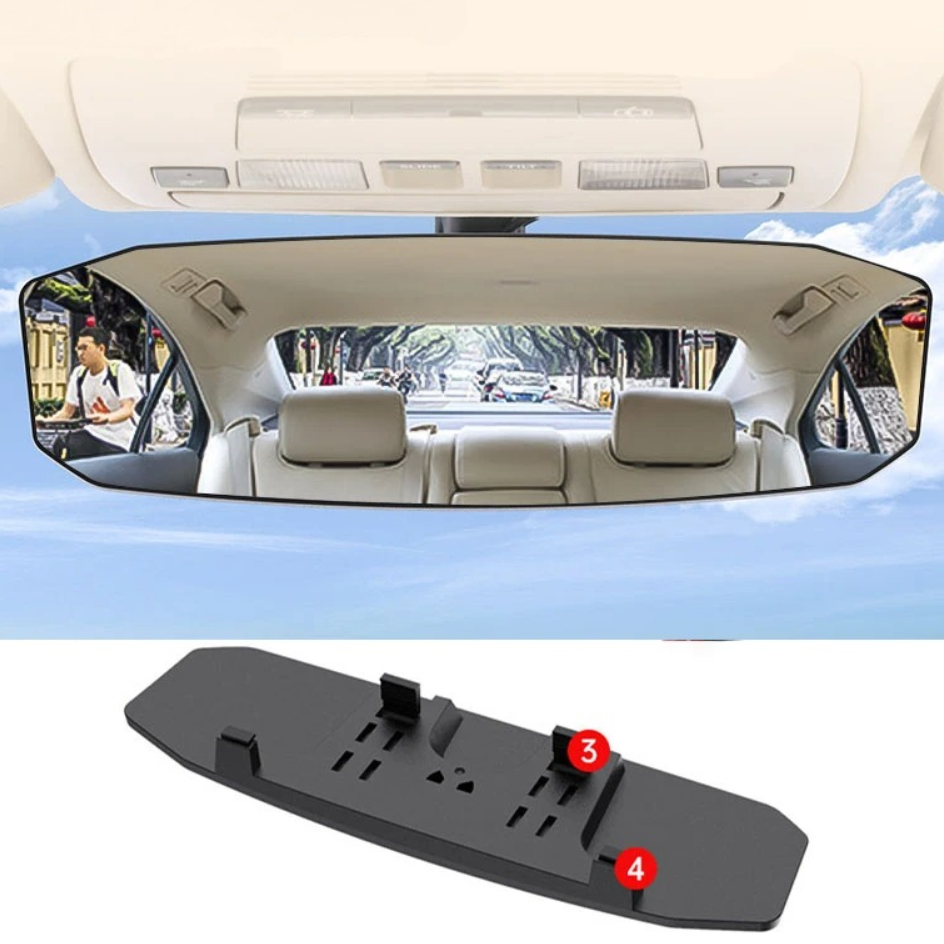 Car Rearview Mirror View Wide  - Infant Car Seat Cover review and price
